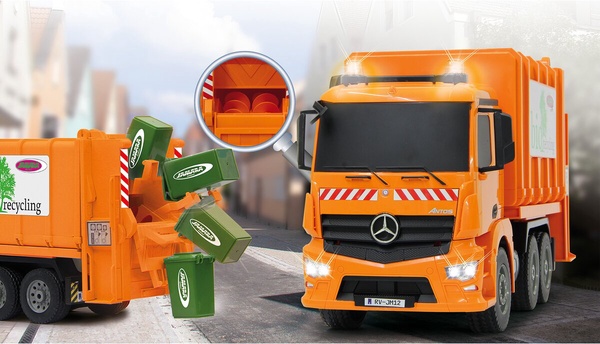 Camion Basura Teledirigido Mercedes-Benz Antos 1:20 2,4GHz